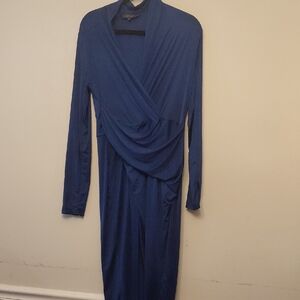 RACHEL Rachel Roy Navy Long Sleeve Dress